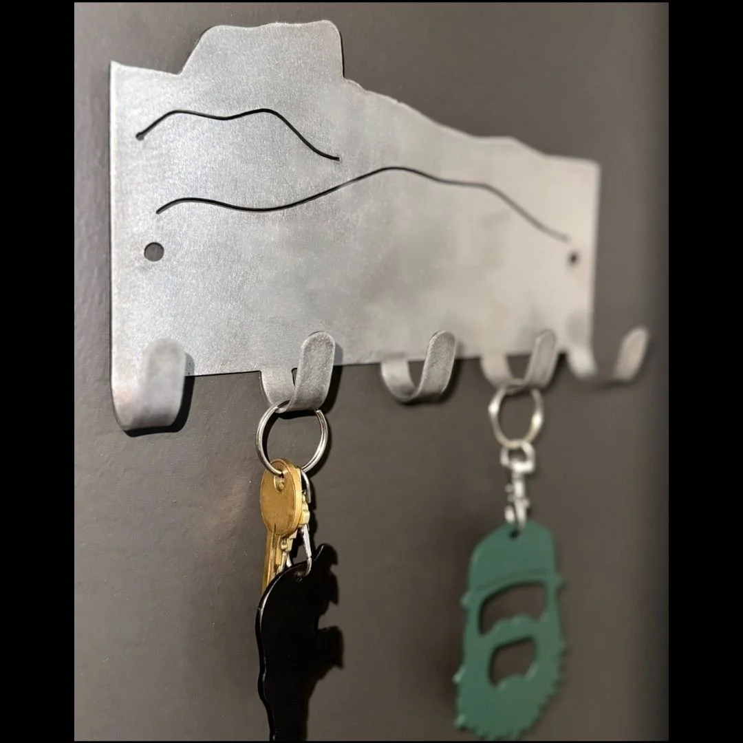 Tablerock Mountain Key Holder — Metawood Design Co.